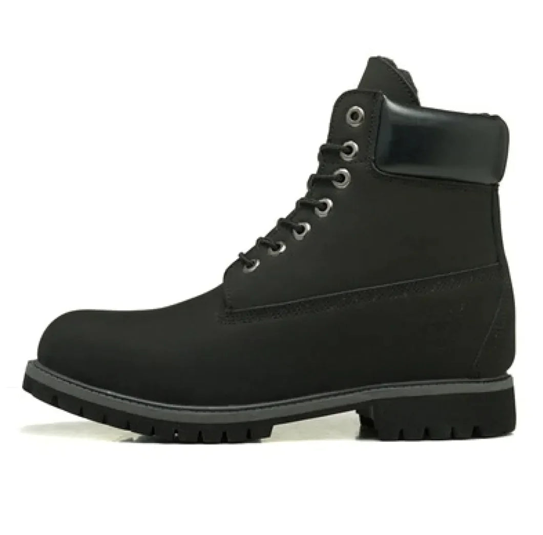 Men's Matte Leather Boots WEM Support (www.WEM.support)