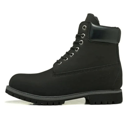 Men's Matte Leather Boots WEM Support (www.WEM.support)