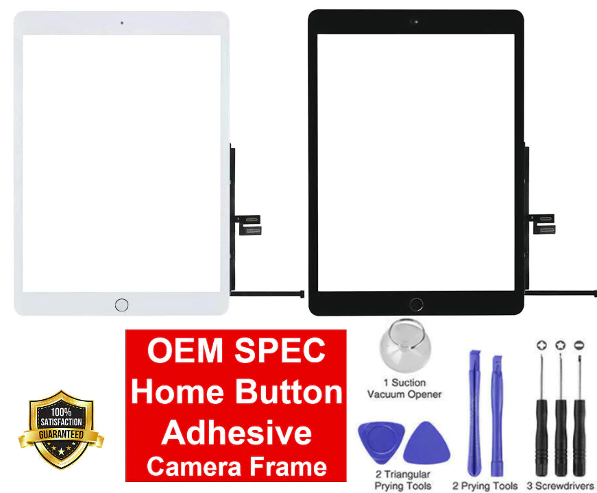 Touch Screen Glass Digitizer For iPad 7 10.2 2019 7th Gen Lens A2197 A2198 A2200 WEM Support (www.WEM.support)