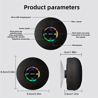 Waterproof Bluetooth Speaker WEM Support (www.WEM.support)
