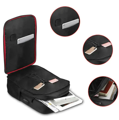 Waterproof Nylon Solar Charging Backpack WEM Support (www.WEM.support)