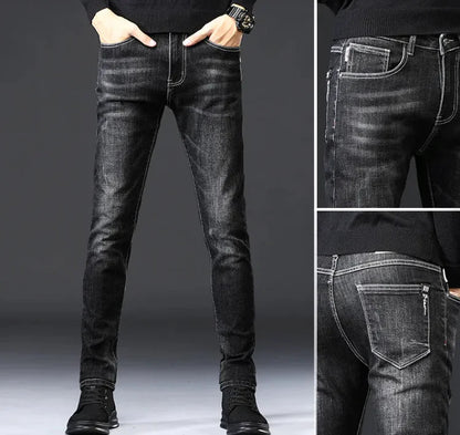 Men's Slim-Fit Casual Jeans WEM Support (www.WEM.support)