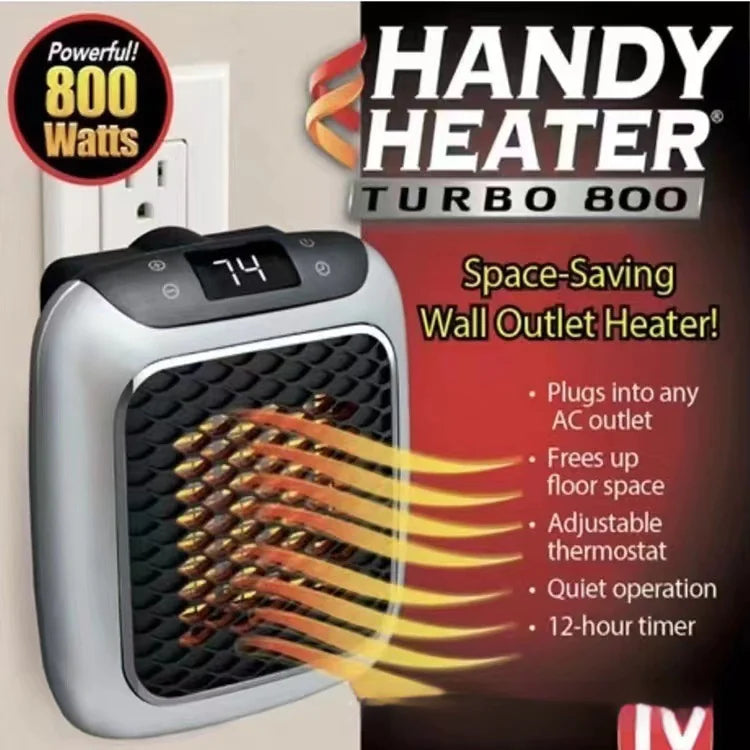 Mini Wall Mounted Fan Heater WEM Support (www.WEM.support)