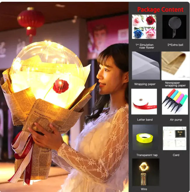 LED Balloon Bouquet WEM Support (www.WEM.support)