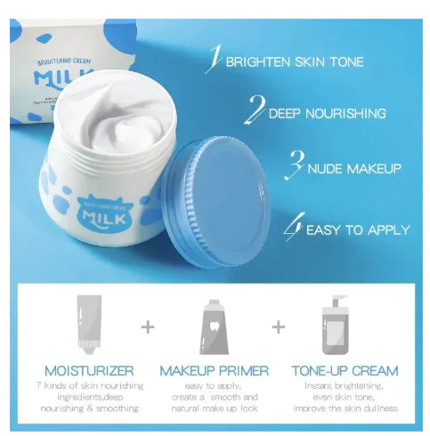 Laikou Milk Skin-Tendering Cream – Lazy No Makeup Cream, Moisturizing & Hydrating WEM Support (www.WEM.support)