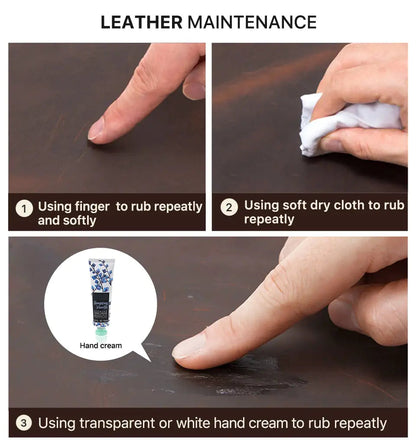 Genuine Leather Mouse Pad WEM Support (www.WEM.support)