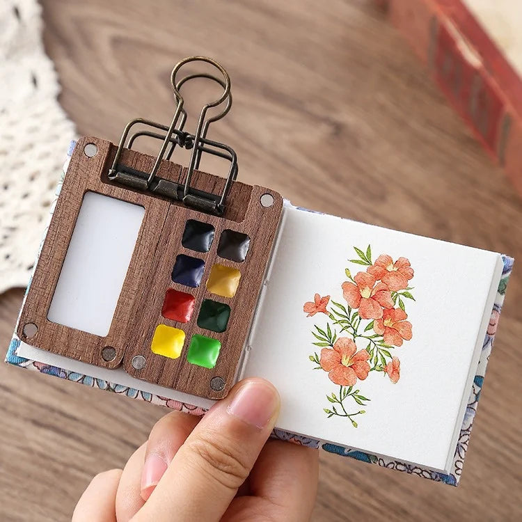 Mini Watercolor Painting Set WEM Support (www.WEM.support)