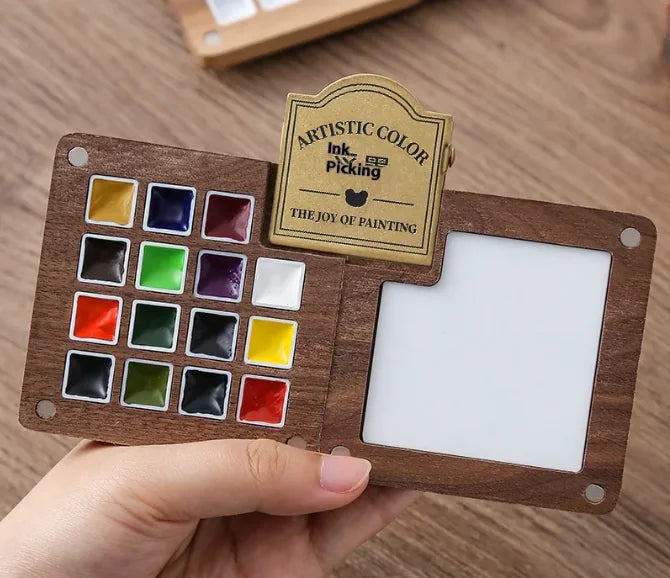 Mini Watercolor Painting Set WEM Support (www.WEM.support)