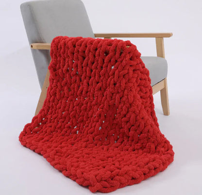 Weighted Knitted Wool Blanket WEM Support (www.WEM.support)