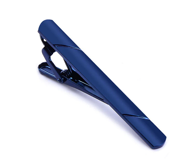 4PCS Mens Stainless Steel Tie Clip Necktie Bar Clasp Clamp Pin Gold Black Silver WEM Support (www.WEM.support)