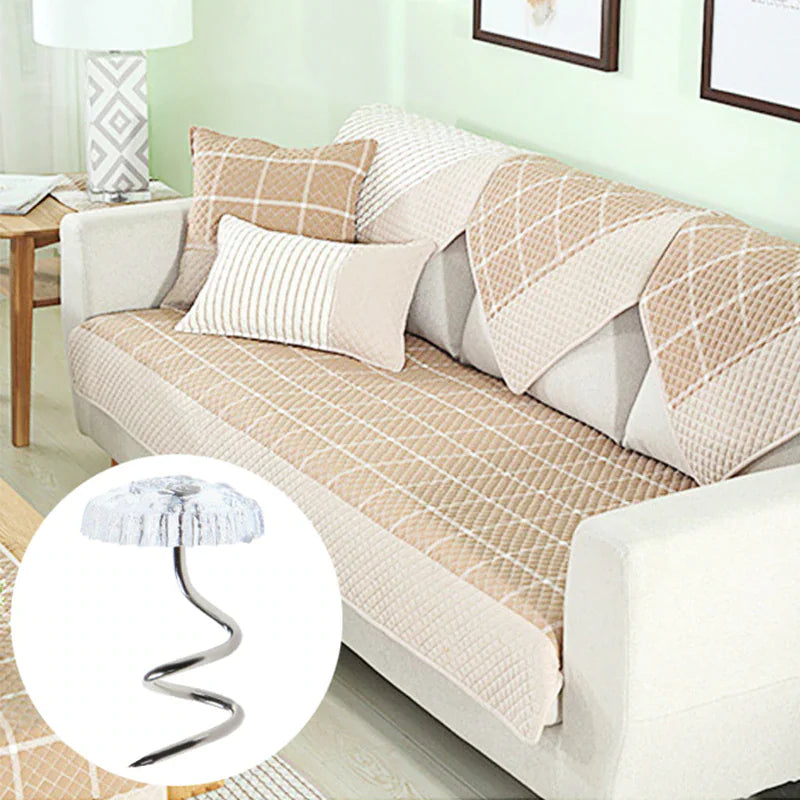 50 Pcs Upholstery Tacks Headliner Pins Clear Heads Twist Bed Fabric Sofa Chair WEM Support (www.WEM.support)