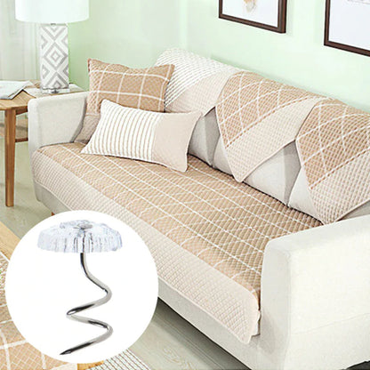 50 Pcs Upholstery Tacks Headliner Pins Clear Heads Twist Bed Fabric Sofa Chair WEM Support (www.WEM.support)