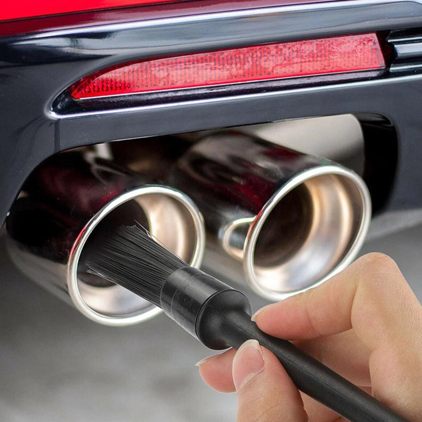 5PC Car Detailing Brush Kit Boar Hair Vehicle Auto Interior For Wheel Clean Sets WEM Support (www.WEM.support)