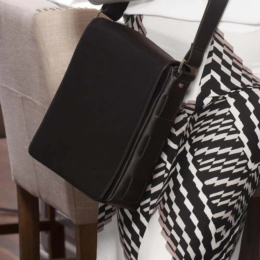 Andrew Leather Messenger Bag WEM Support (www.WEM.support)