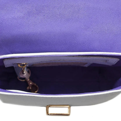 Tiny Leather Handbag -White (Option 2) WEM Support (www.WEM.support)