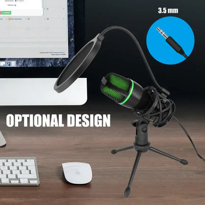 USB Condenser Microphone Pro-Level WEM Support (www.WEM.support)