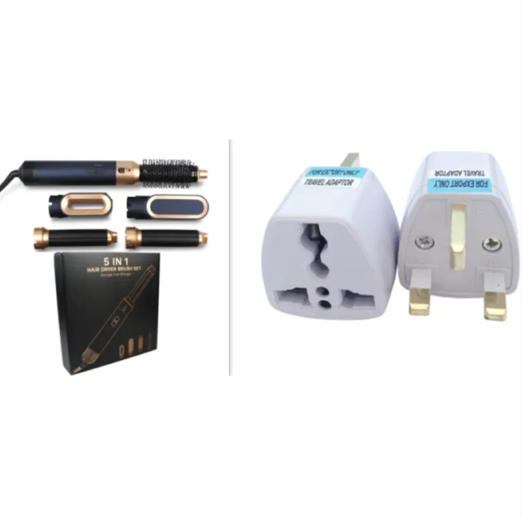 5-in-1 Multi Hair Styler Hair Dryer WEM Support (www.WEM.support)