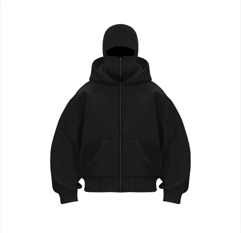 Fleece-Lined Double Hood Sweater WEM Support (www.WEM.support)