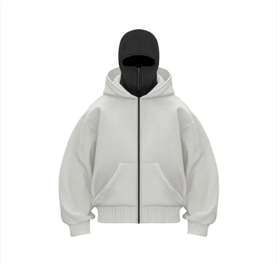 Fleece-Lined Double Hood Sweater WEM Support (www.WEM.support)