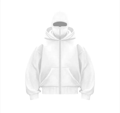 Fleece-Lined Double Hood Sweater WEM Support (www.WEM.support)