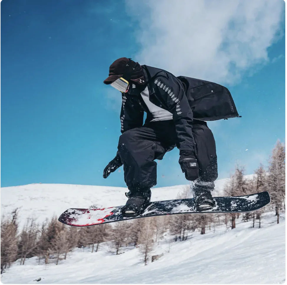 Men's Waterproof & Windproof Snowboard Pants WEM Support (www.WEM.support)