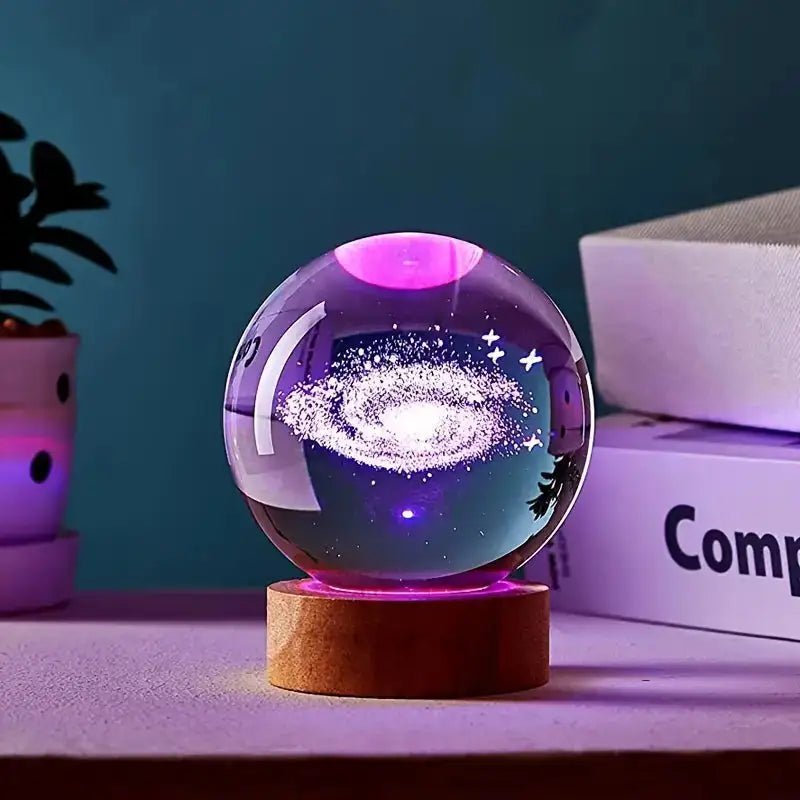 Mesmerizing 3D LED Crystal Balls WEM Support (www.WEM.support)