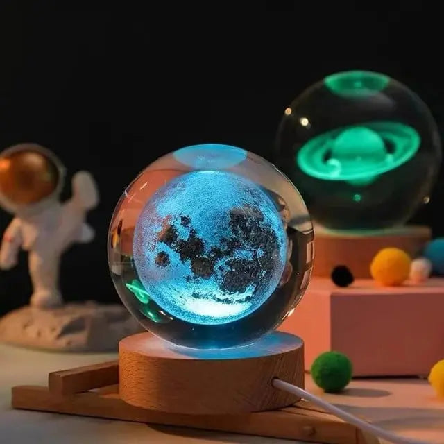 Mesmerizing 3D LED Crystal Balls WEM Support (www.WEM.support)