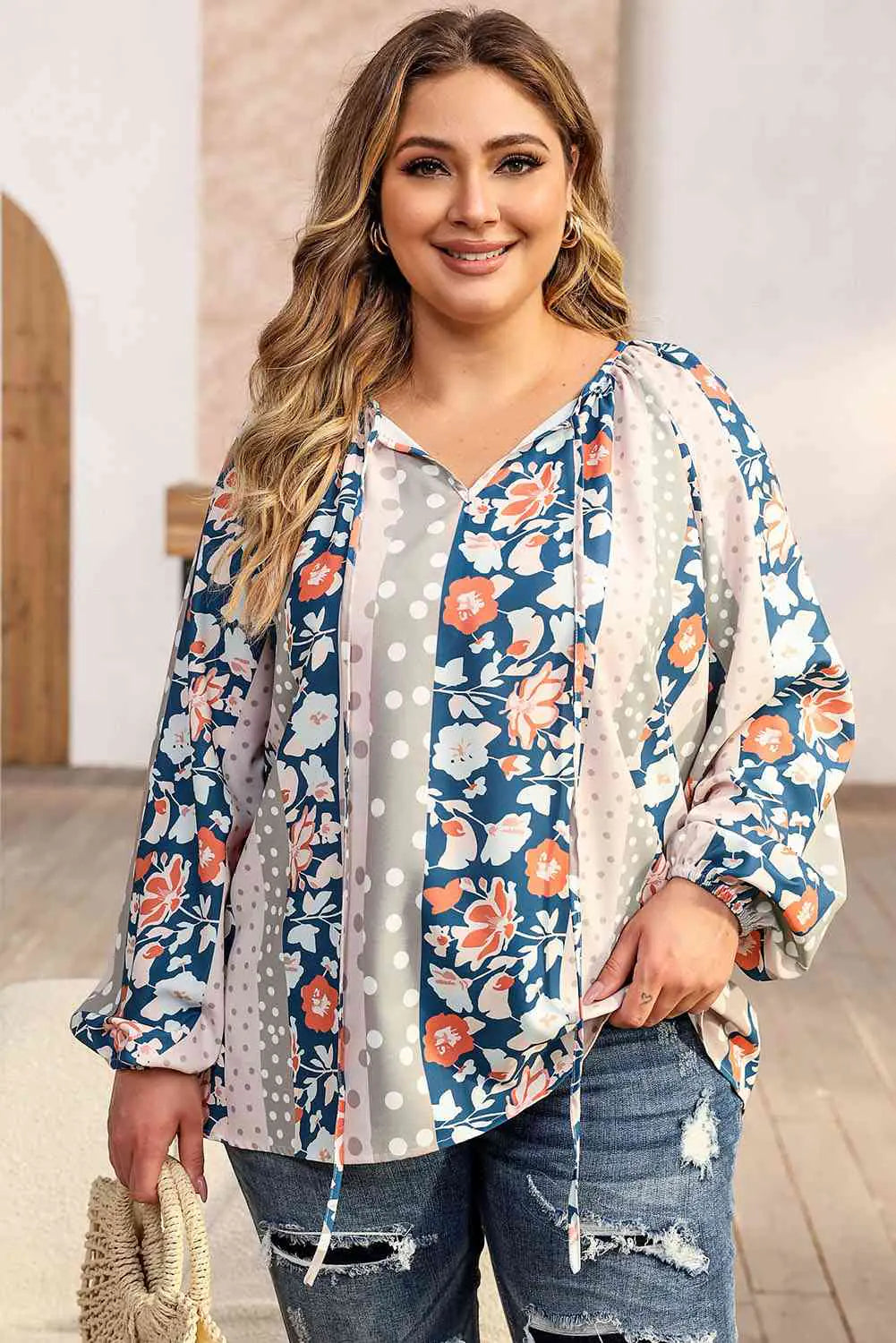Plus Size Irene Top- WEM Support (www.WEM.support)