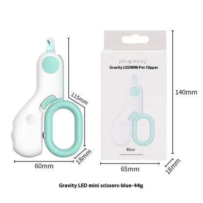 Professional Pet Nail Clippers with LED Light WEM Support (www.WEM.support)