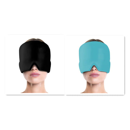 Migraine Relief Hat Mask - Cold Compress Hood WEM Support (www.WEM.support)