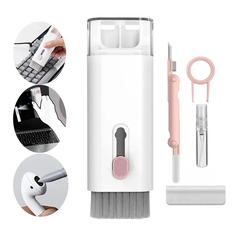 7-In-1 Household Office Desktop Cleaning Tool WEM Support (www.WEM.support)