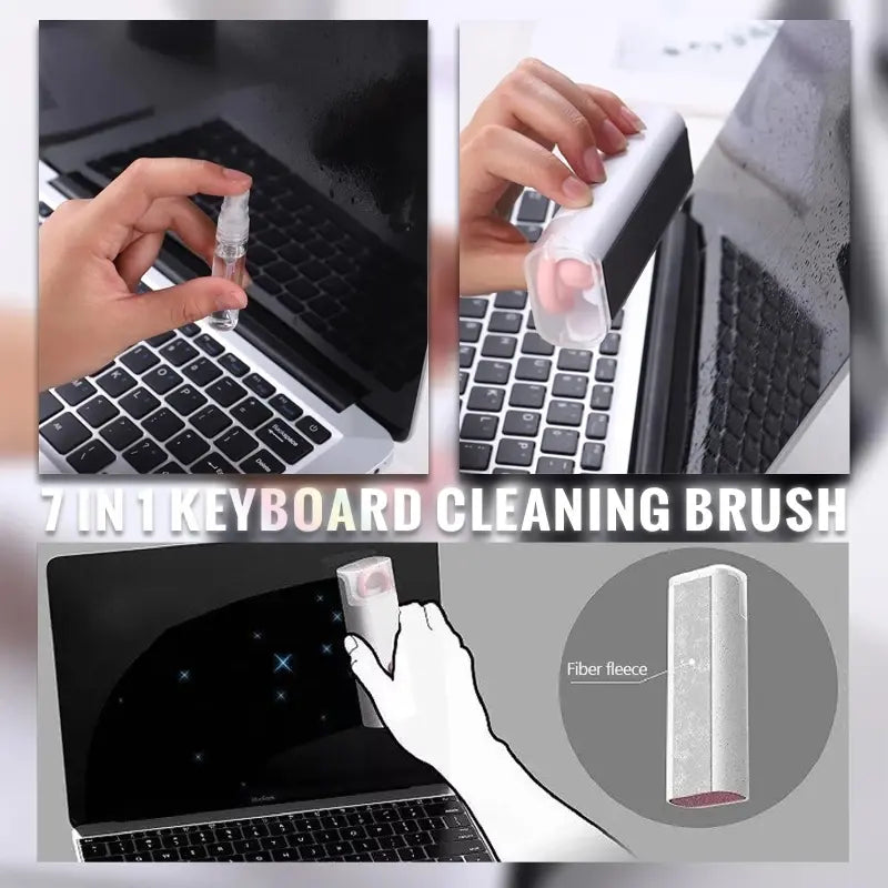 7-In-1 Household Office Desktop Cleaning Tool WEM Support (www.WEM.support)