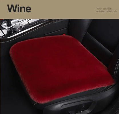 Car Seat Winter Plush Cushion WEM Support (www.WEM.support)