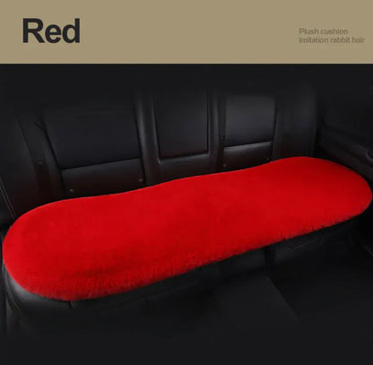 Car Seat Winter Plush Cushion WEM Support (www.WEM.support)