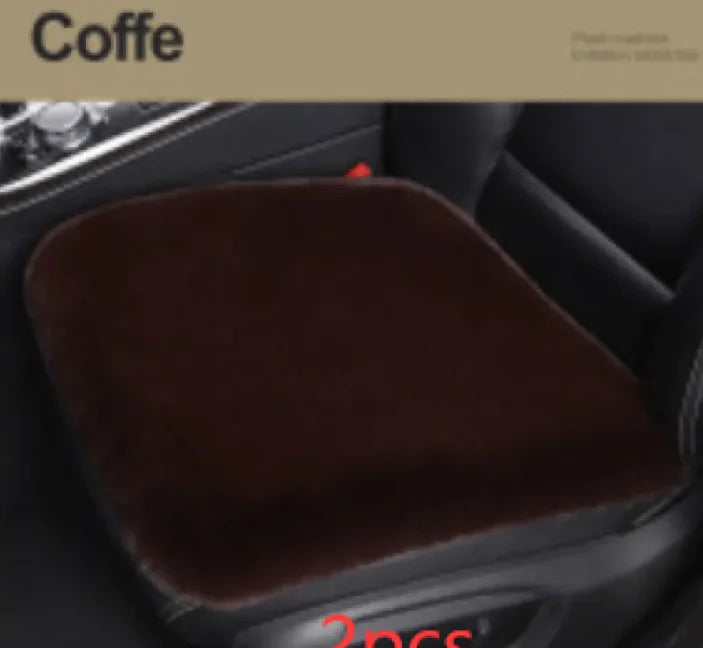 Car Seat Winter Plush Cushion WEM Support (www.WEM.support)