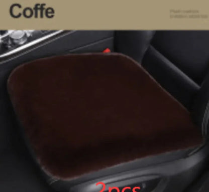 Car Seat Winter Plush Cushion WEM Support (www.WEM.support)