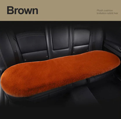 Car Seat Winter Plush Cushion WEM Support (www.WEM.support)