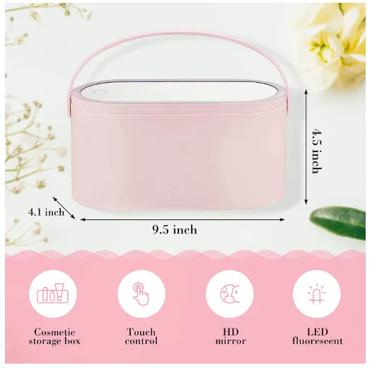 Portable LED Makeup Organizer WEM Support (www.WEM.support)