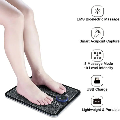 Foot Massager Pad Portable WEM Support (www.WEM.support)