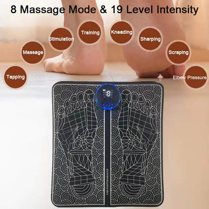Foot Massager Pad Portable WEM Support (www.WEM.support)