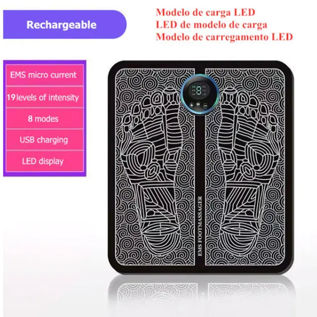 Foot Massager Pad Portable WEM Support (www.WEM.support)