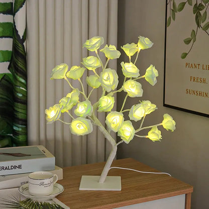 Rose Tree Lamp Decoration WEM Support (www.WEM.support)