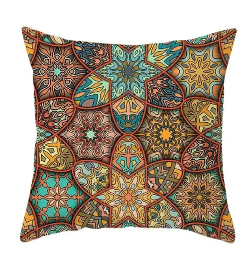 Soft Mandala Sofa Pillowcase WEM Support (www.WEM.support)