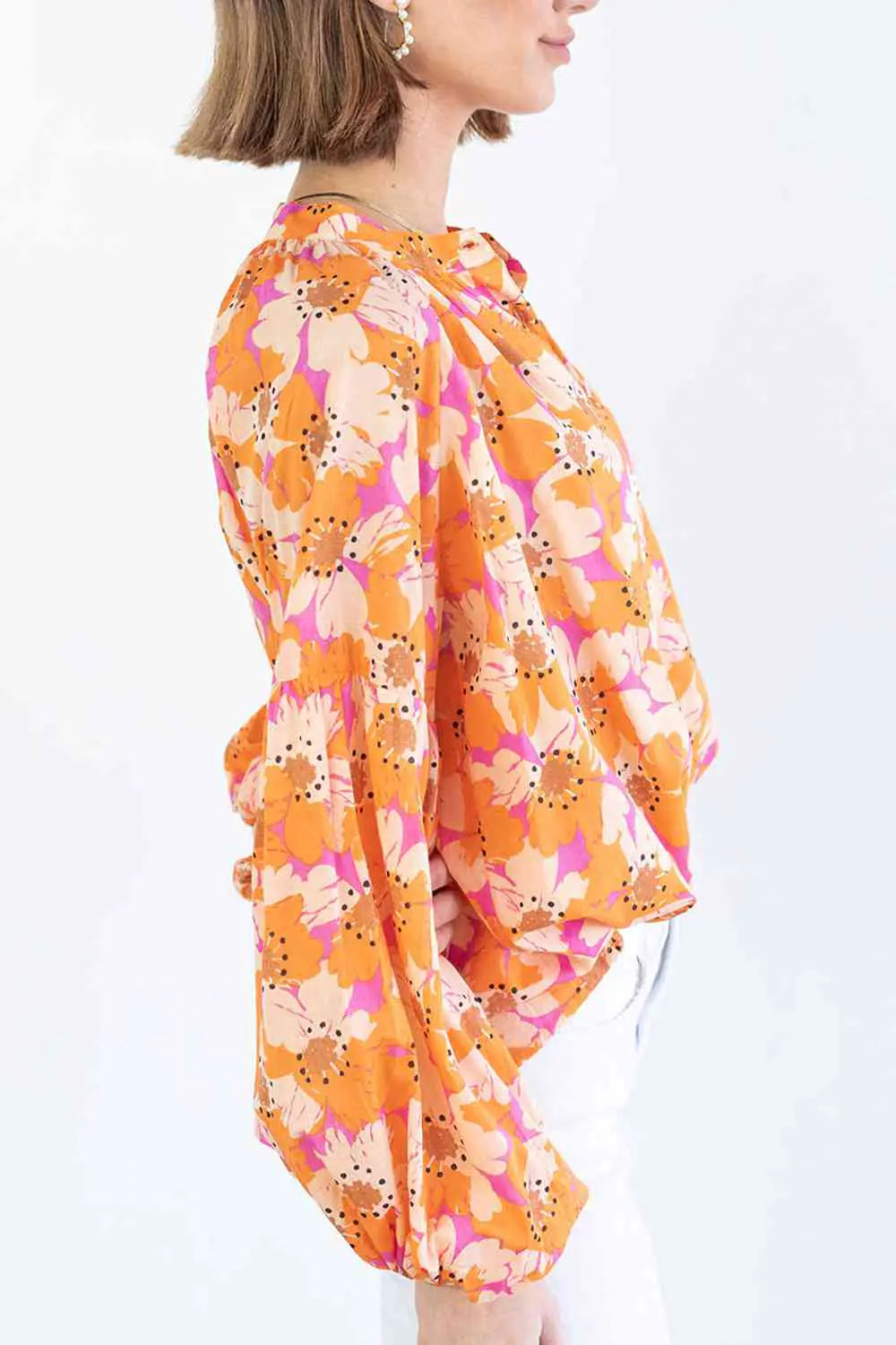 Ashley Balloon Sleeve Top WEM Support (www.WEM.support)