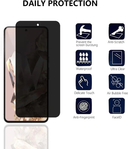 Pixel 8 Pro Screen Protector Film Glass WEM Support (www.WEM.support)