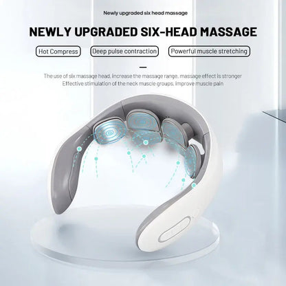 Intelligent Electric Neck Massage Instrument WEM Support (www.WEM.support)