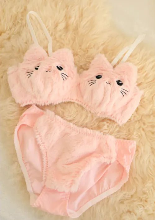Women's Plush Underwear Suit - Catch Cards