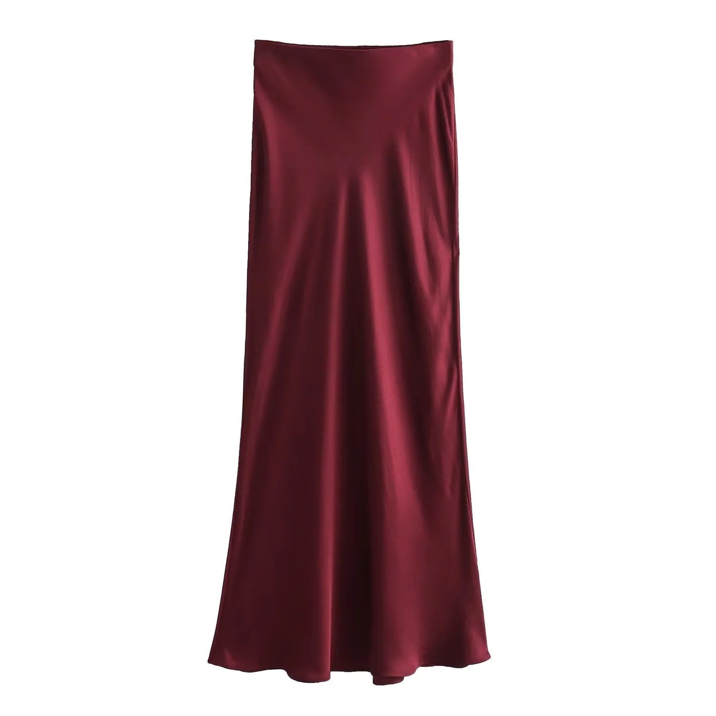Women's Satin Skirt - Catch Cards