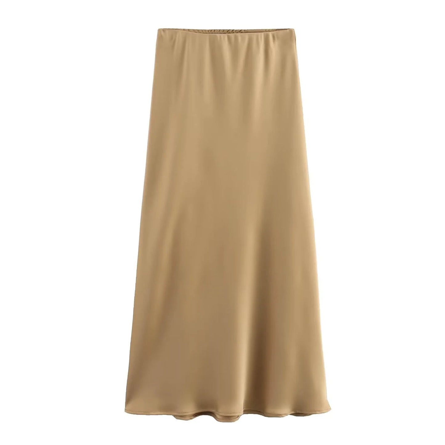 Women's Satin Skirt - Catch Cards