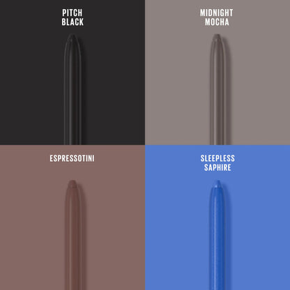 Maybelline Tattoo Studio Automatic Gel Pencil Vanntett Eyeliner, Blendbar, Smete Resistant, Matt Eyeliner For Opp til 36 Timer Bruk, Expressotini (Smokey Brown), Emballasje kan variere Expressotini (Smokey Brown)